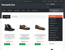 Tablet Screenshot of neuropeds.com